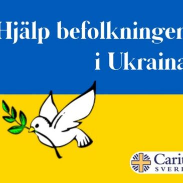 Caritas Sverige startar insamling till stöd för befolkningen i Ukraina