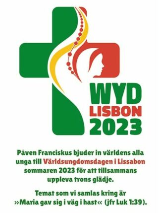 Följ med till Världsungdomsdagen i Lissabon 2023